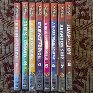 Pokémon Advanced Vol. 1-8 DVD Set